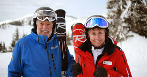 Retired Ski Couple